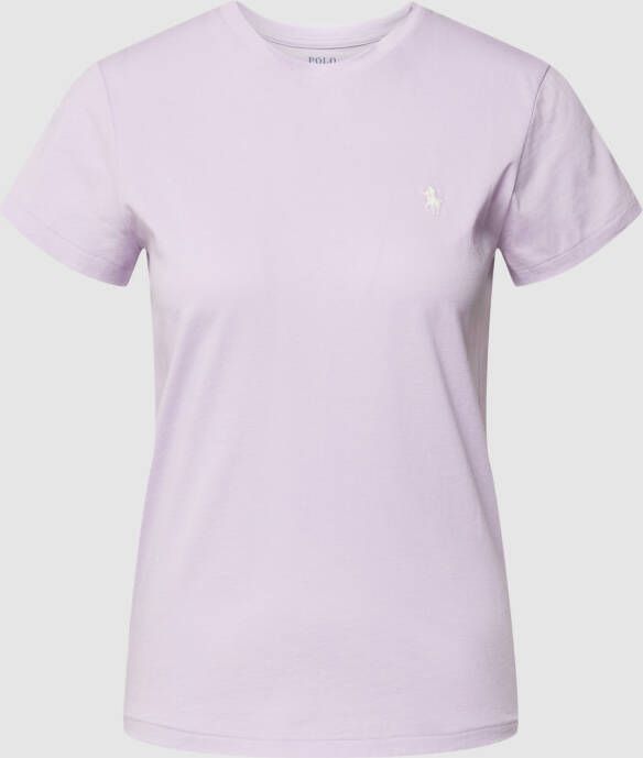 Polo Ralph Lauren T-shirt van katoen in gemêleerde look