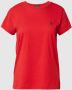 Ralph Lauren Rode katoenen T-shirt met geborduurd Pony-logo Red Dames - Thumbnail 1