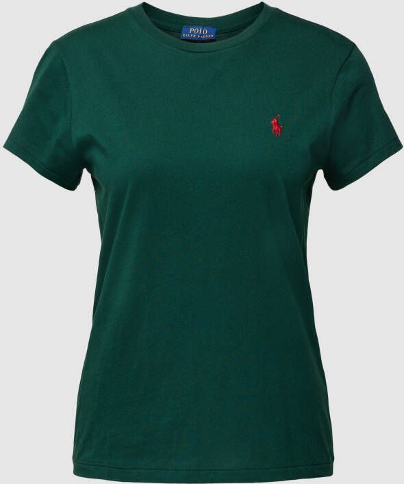 Polo Ralph Lauren Groene Katoenen T-shirt Green Dames