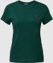Polo Ralph Lauren Groene Katoenen T-shirt Green Dames - Thumbnail 1