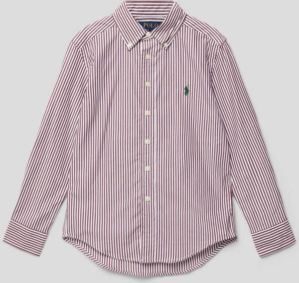 Polo Ralph Lauren Teens Overhemd met streepmotief