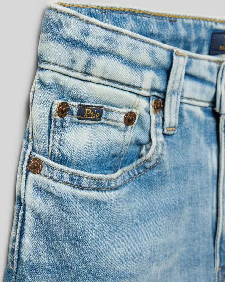 Polo Ralph Lauren Teens Bootcut jeans van katoenmix - Foto 2