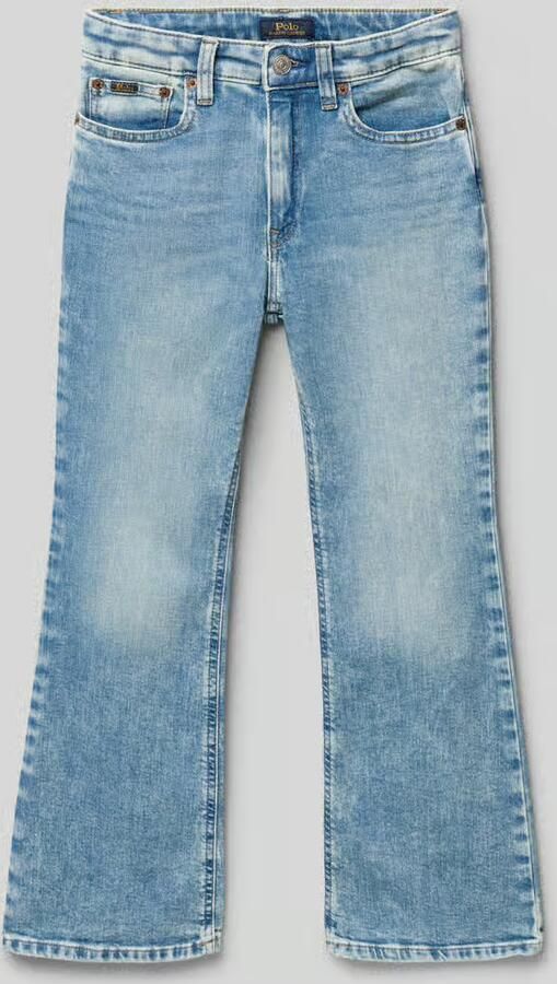 Polo Ralph Lauren Teens Bootcut jeans van katoenmix