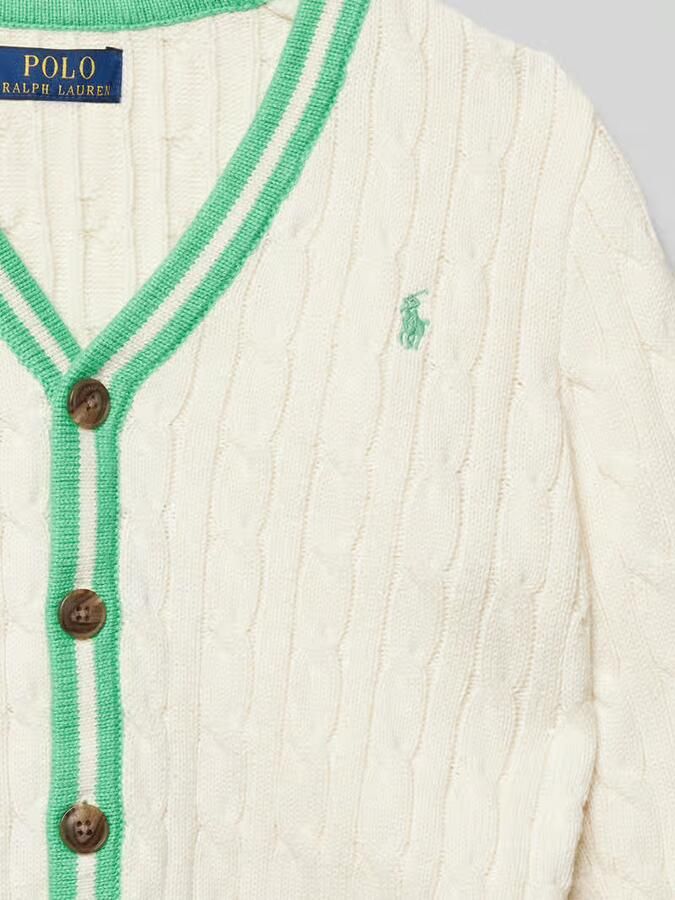 Polo Ralph Lauren Teens Cardigan met kabelpatroon