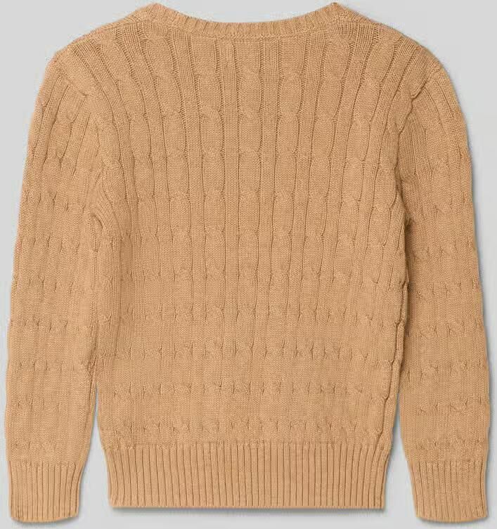 Polo Ralph Lauren Teens Gebreide pullover met geribde boorden - Foto 2
