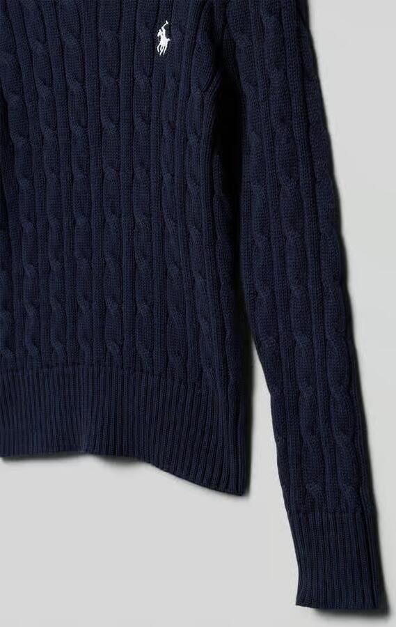 Polo Ralph Lauren Teens Gebreide pullover met logostitching model 'CABLE' - Foto 2