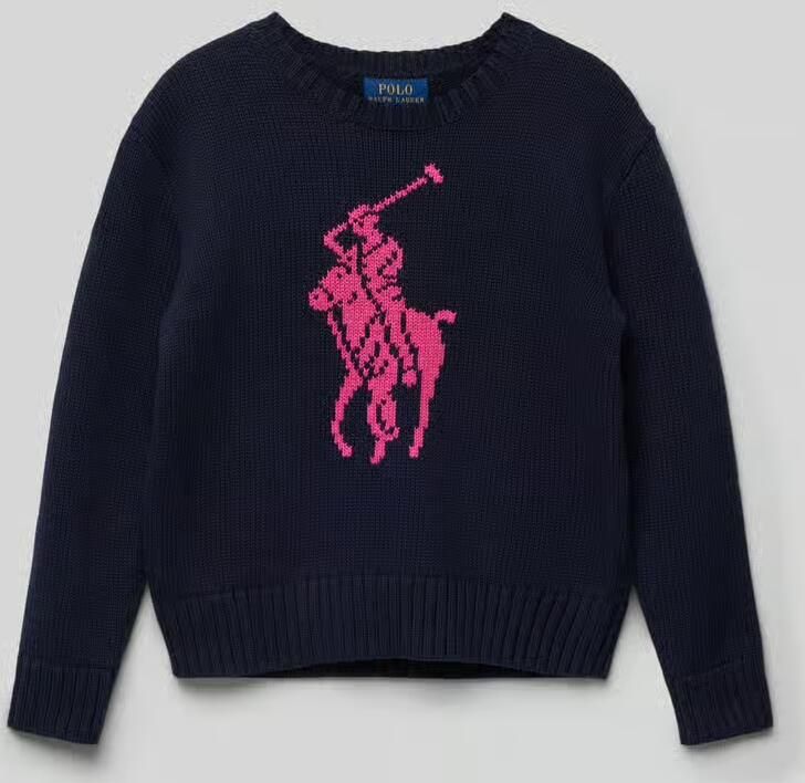 Polo Ralph Lauren Teens Gebreide pullover met ribboorden - Foto 2