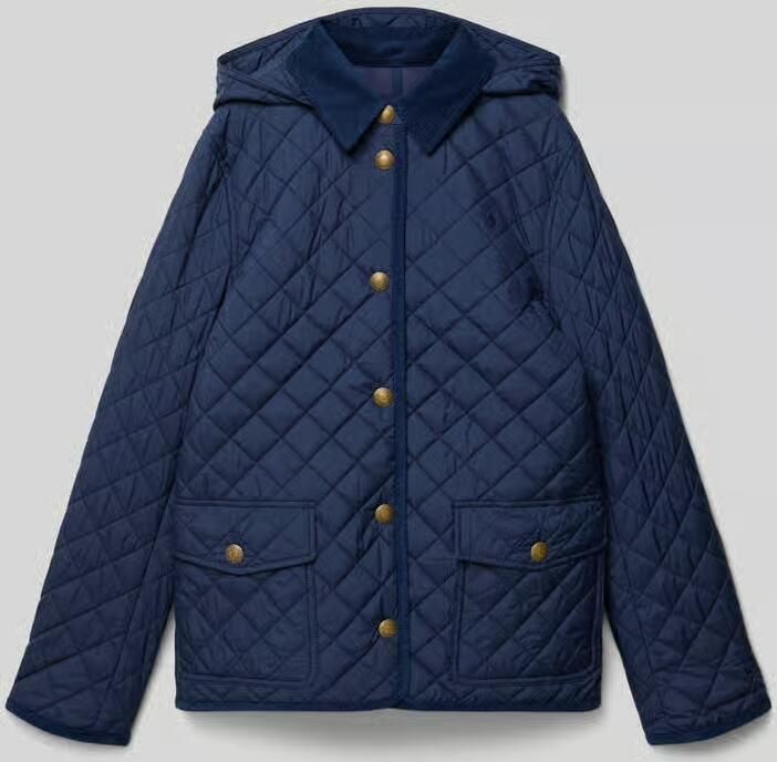 Polo Ralph Lauren Teens gewatteerd jack met capuchon en label stitching - Foto 2