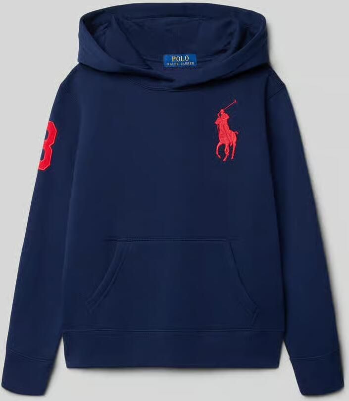 Polo Ralph Lauren Teens Hoodie met logostitching