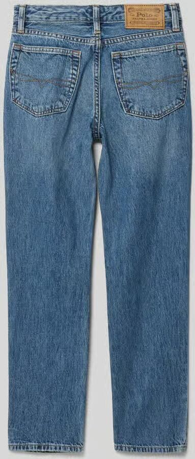 Polo Ralph Lauren Teens Relaxed fit jeans met labeldetail model 'LYNWOOD'