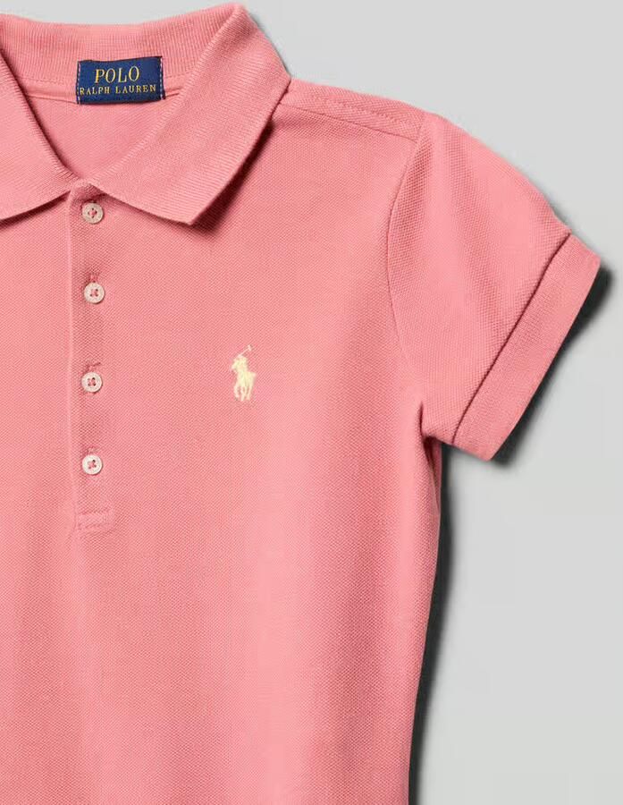Polo Ralph Lauren Teens Licht uitlopend polojurk van katoenmix