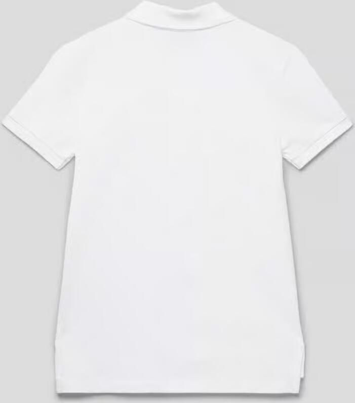 Ralph Lauren Witte Slim Fit Polo met Korte Mouwen voor White