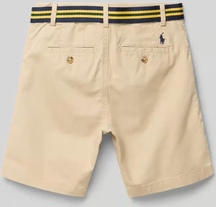 Polo Ralph Lauren Teens Regular fit bermuda s van katoenmix Model 'BEDFORD' - Foto 4