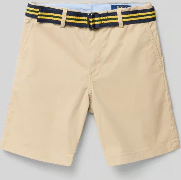 Polo Ralph Lauren Teens Regular fit bermuda van katoenmix model 'BEDFORD' - Foto 2
