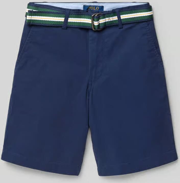 Polo Ralph Lauren Teens Regular fit bermuda van katoenmix model 'BEDFORD'