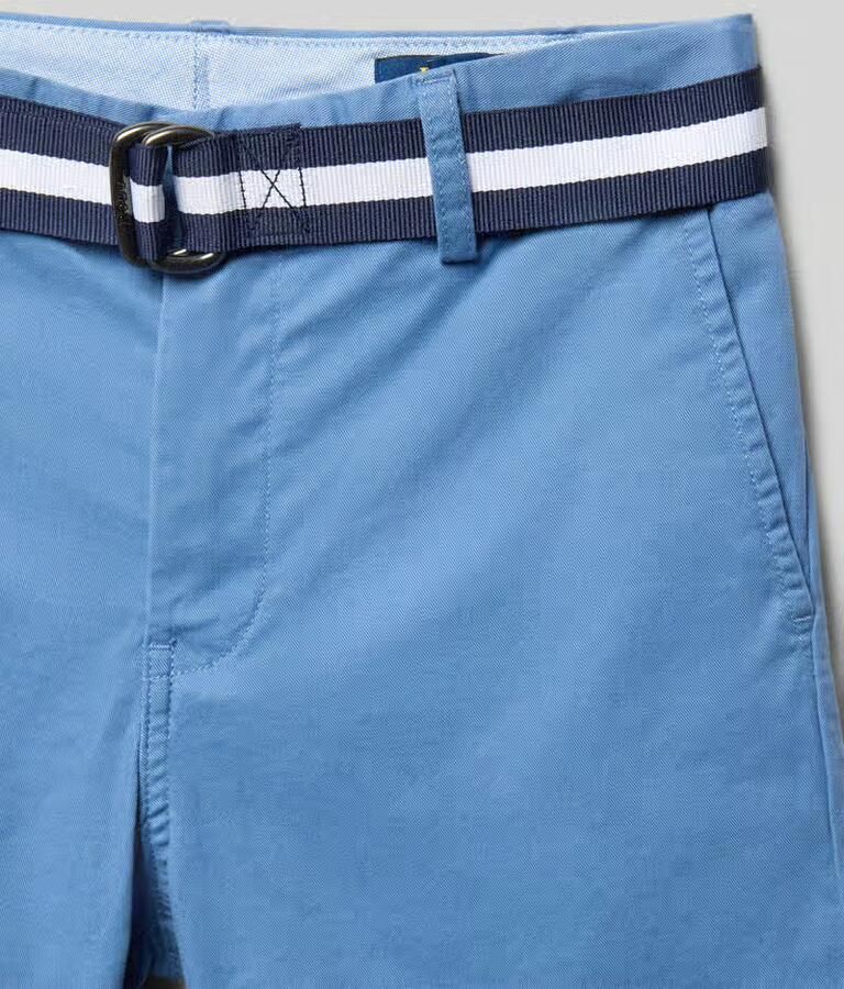Polo Ralph Lauren Teens Regular fit bermuda van katoenmix model 'BEDFORD'