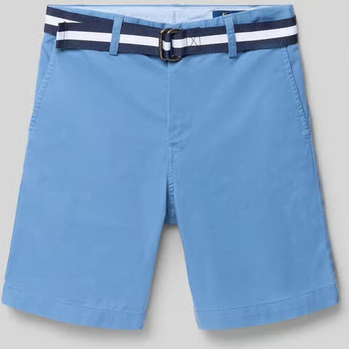 Polo Ralph Lauren Teens Regular fit bermuda van katoenmix model 'BEDFORD' - Foto 2