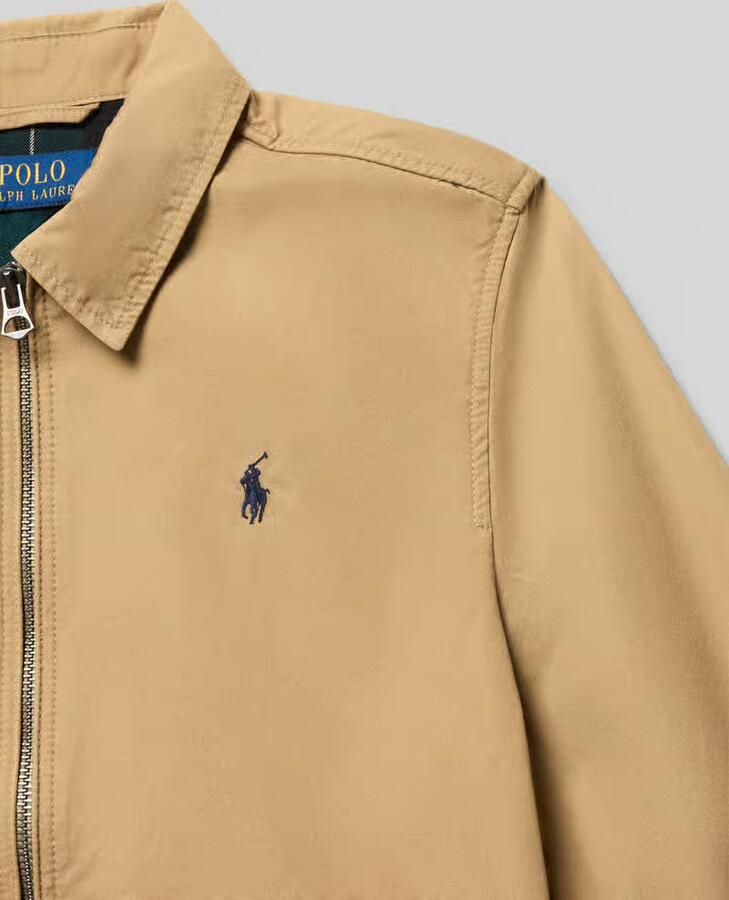 Polo Ralph Lauren Teens Regular fit blouson van puur katoen model 'BAYPORT' - Foto 2