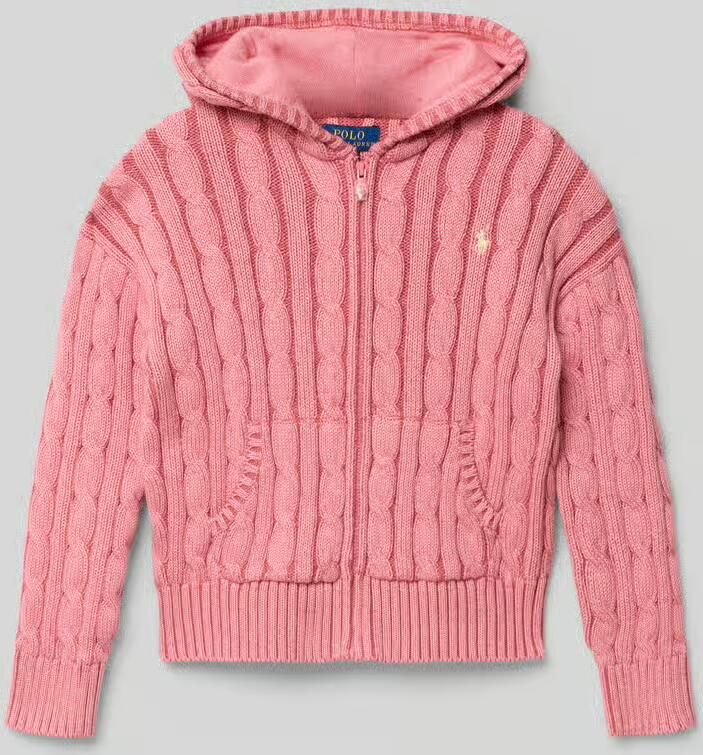 Polo Ralph Lauren Teens Regular fit gebreid jack van puur katoen - Foto 2