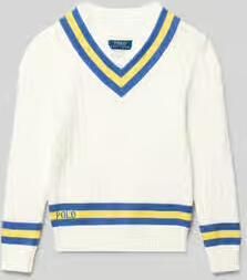 Polo Ralph Lauren Teens regular fit gebreide pullover van puur katoen