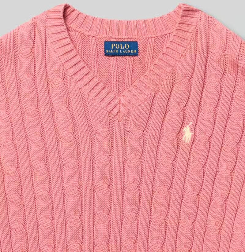 Polo Ralph Lauren Teens regular fit gebreide pullover van puur katoen