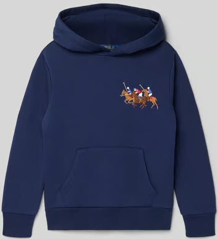 Polo Ralph Lauren Teens Regular fit hoodie van katoenmix
