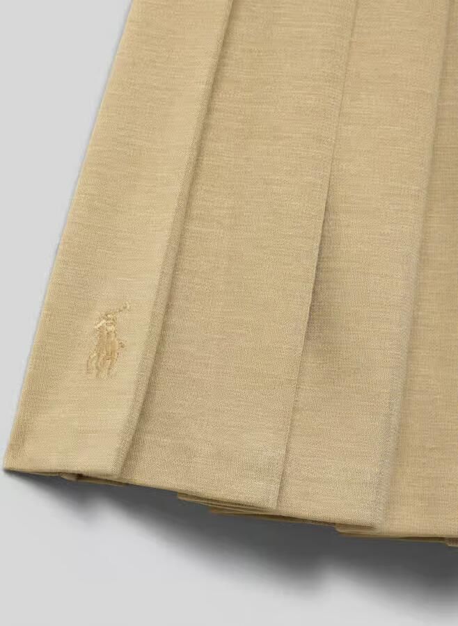 Polo Ralph Lauren Teens Regular fit minirok van viscose - Foto 2