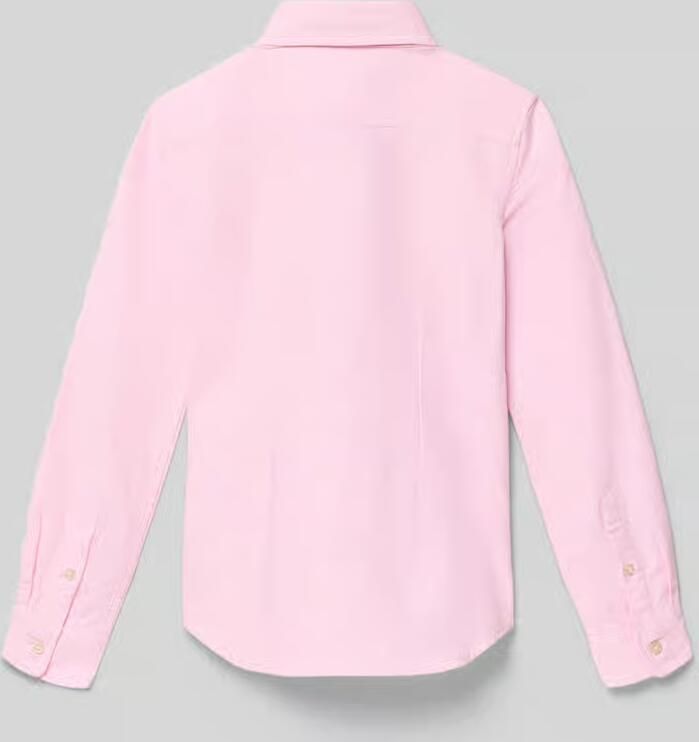 Polo Ralph Lauren Teens Regular fit overhemdblouse van puur katoen model 'TRINETTEOX-SHIRTS-BUTTON' - Foto 2