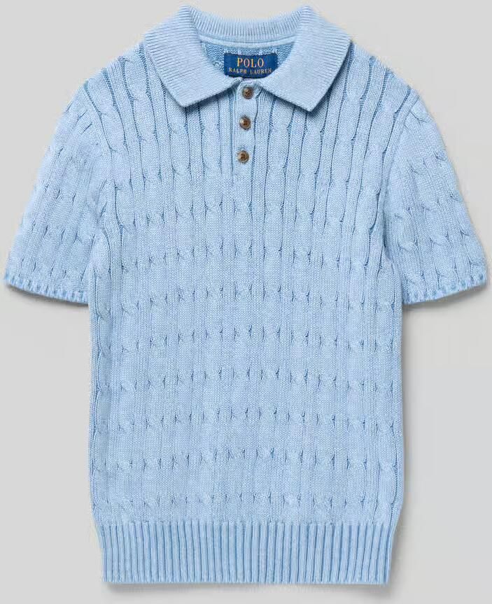 Polo Ralph Lauren Teens regular fit poloshirt in ribbreiselook - Foto 2