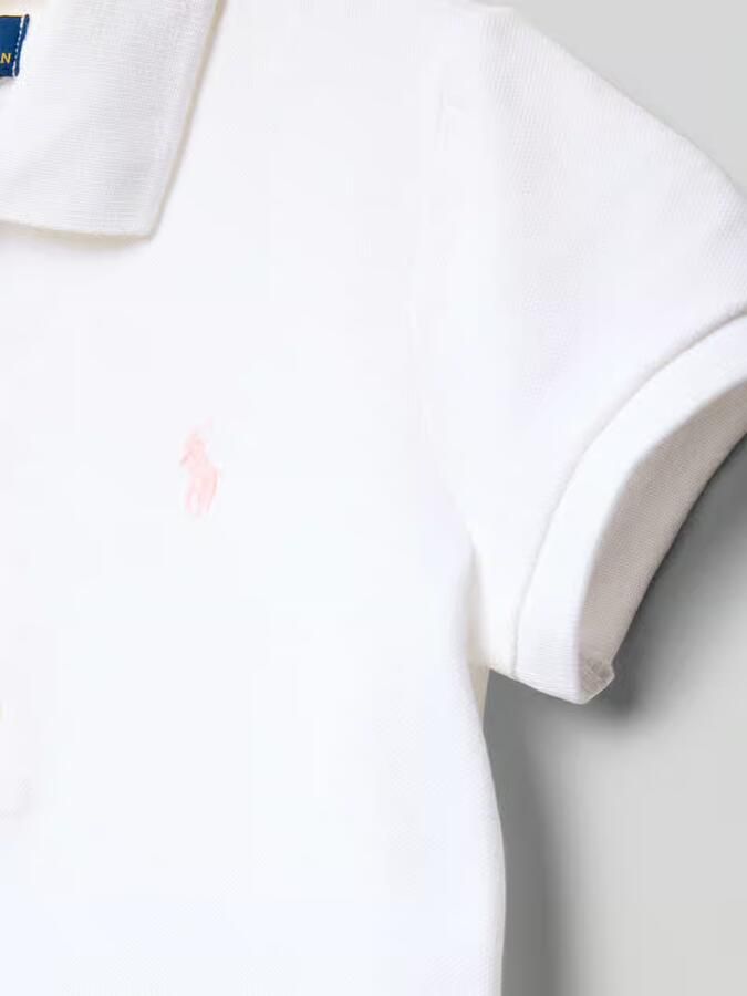 Polo Ralph Lauren Teens Regular fit poloshirt met labelstitching - Foto 2