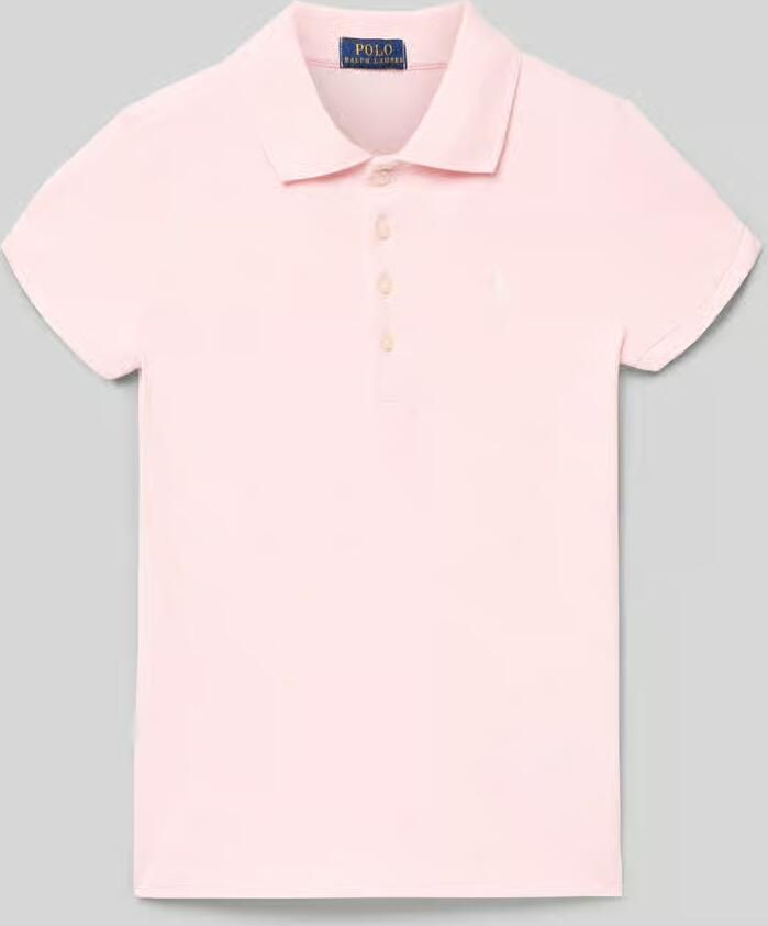 Polo Ralph Lauren Teens Regular fit poloshirt met labelstitching