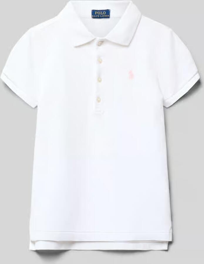 Polo Ralph Lauren Teens Regular fit poloshirt met labelstitching