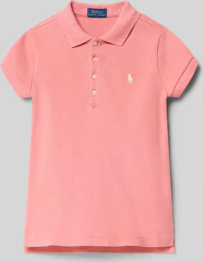 Polo Ralph Lauren Teens Regular fit poloshirt van katoenmix