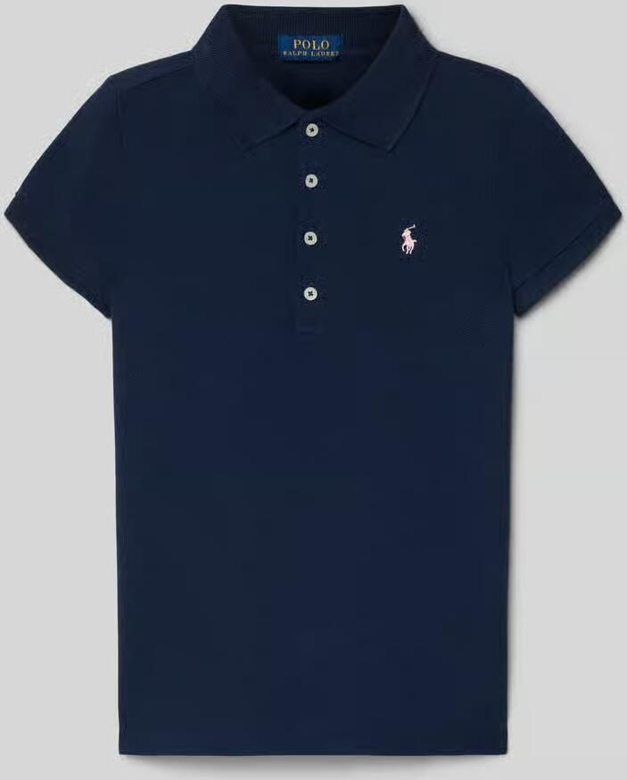 Polo Ralph Lauren Teens Regular fit poloshirt met logostitching - Foto 2