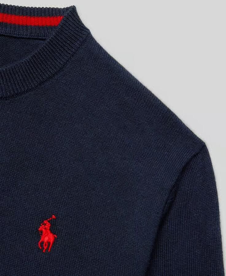 Polo Ralph Lauren Teens Gebreide pullover met labelstitching