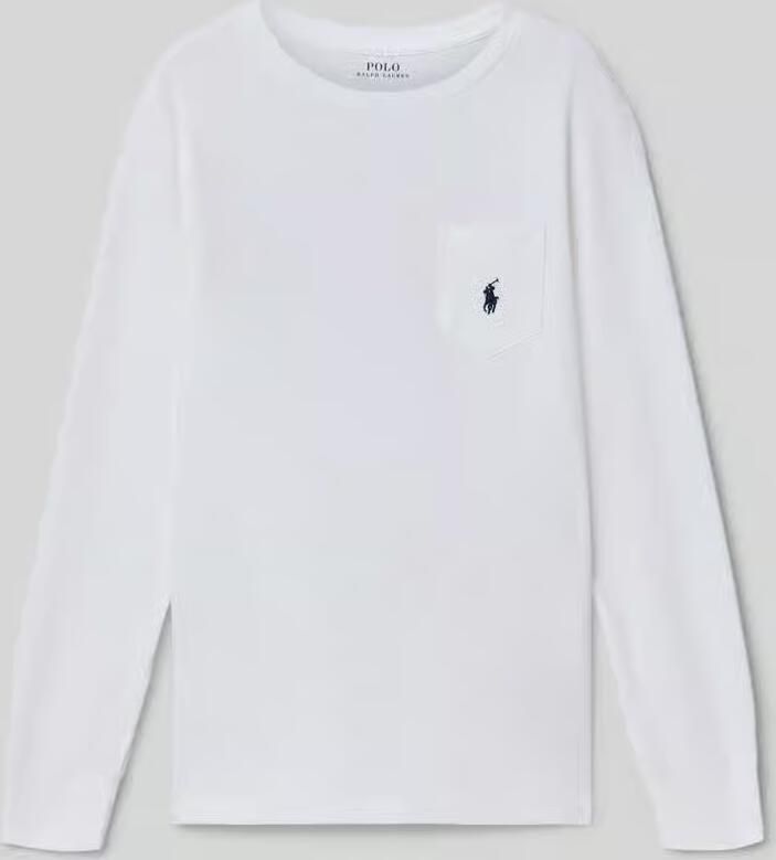 Polo Ralph Lauren Teens Regular fit shirt met lange mouwen van puur katoen - Foto 2