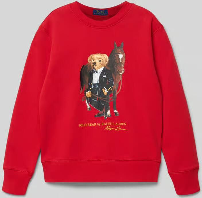 Polo Ralph Lauren Teens Regular fit sweatshirt van puur katoen