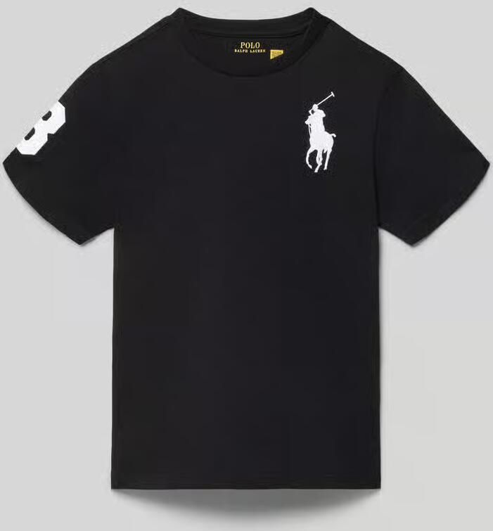 Polo Ralph Lauren Teens T-shirt met logo- en motiefstitching