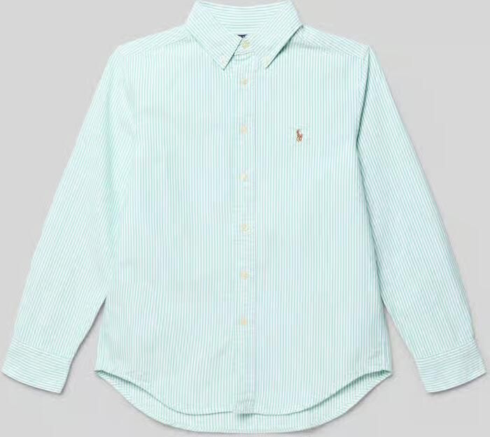 Polo Ralph Lauren Teens Regular fit vrijetijdsoverhemd van puur katoen - Foto 2