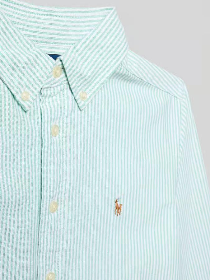 Polo Ralph Lauren Teens Regular fit vrijetijdsoverhemd van puur katoen