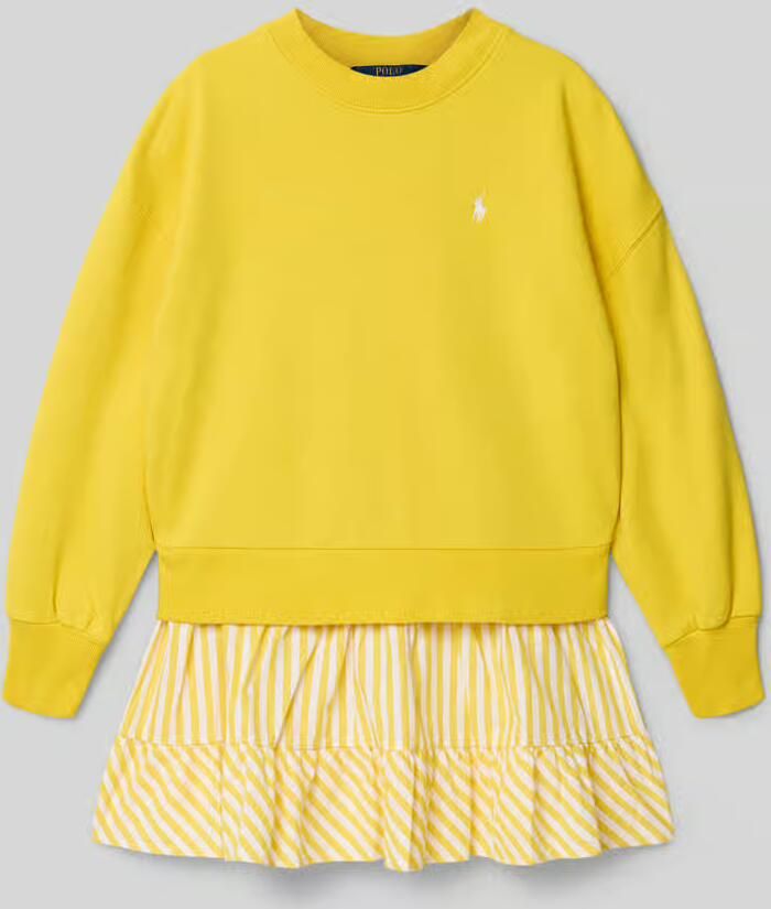 Polo Ralph Lauren Teens Relaxed fit sweatjurk van puur katoen - Foto 2