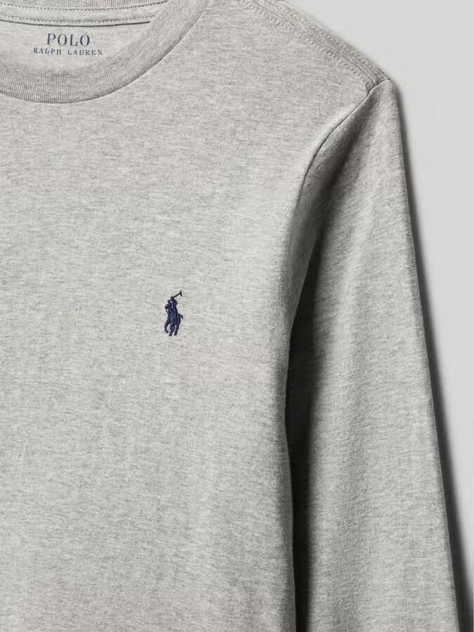 Polo Ralph Lauren Teens Shirt met lange mouwen en labelstitching - Foto 2
