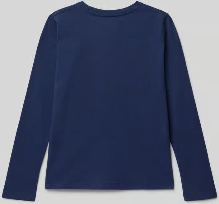 Polo Ralph Lauren Teens Shirt met lange mouwen en labelstitching