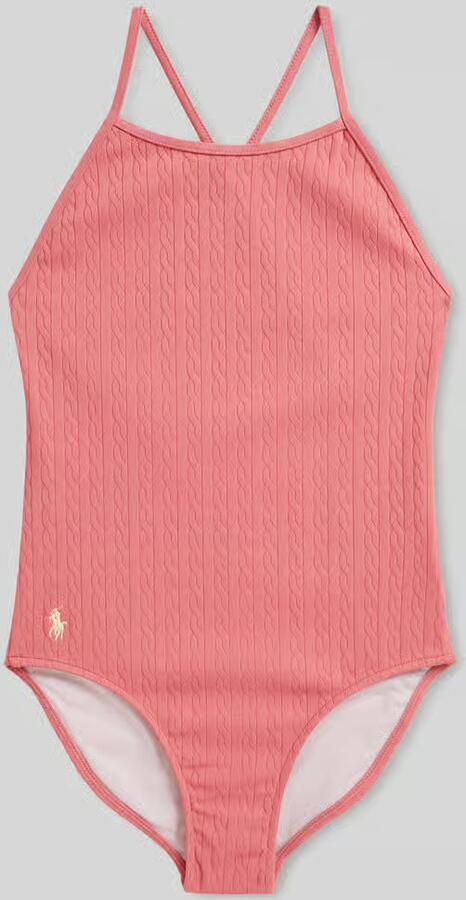 Polo Ralph Lauren Teens slim fit badpak met spaghettibandjes
