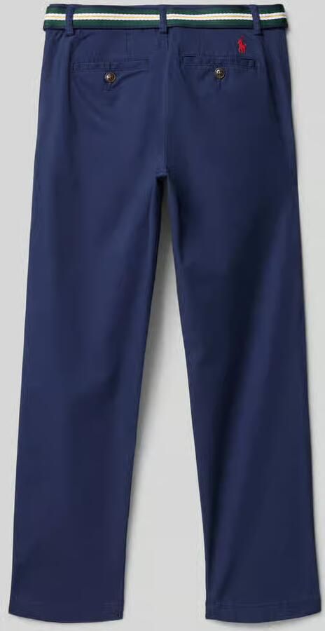 Polo Ralph Lauren Teens Regular fit chino van katoenmix model 'BEDFORD-PANTS-FLAT'