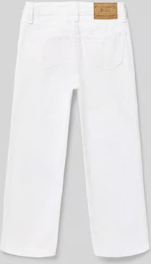 Polo Ralph Lauren Teens Straight Fit Jeans van puur katoen