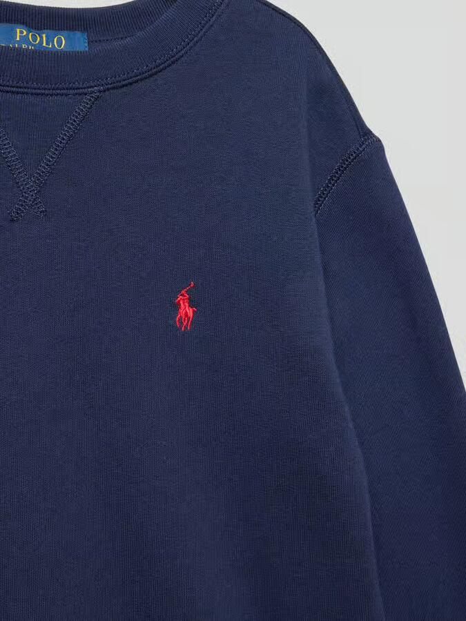 Polo Ralph Lauren Teens Sweatshirt in gemêleerde look met labelstitching - Foto 2