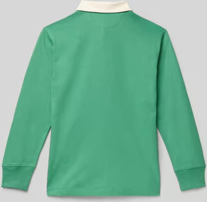 Polo Ralph Lauren Teens Sweatshirt met kentkraag model 'RUGBY'