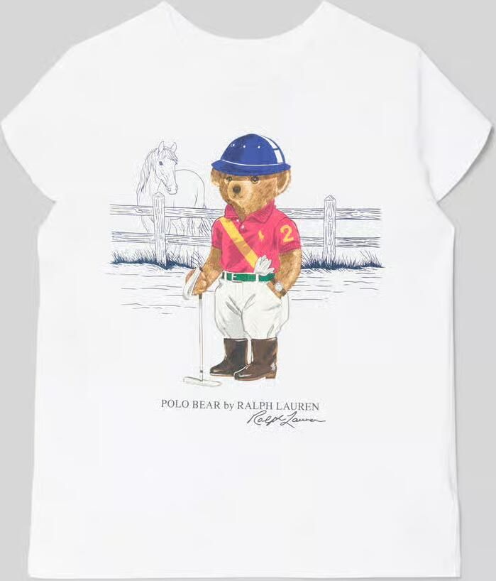 Polo Ralph Lauren Teens T-shirt met labelprint
