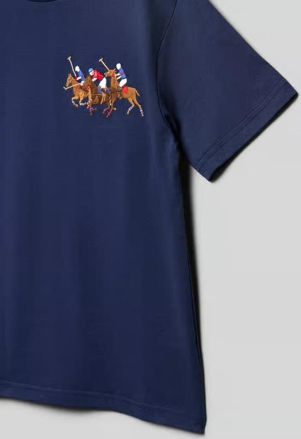 Polo Ralph Lauren Teens T-shirt met labelstitching